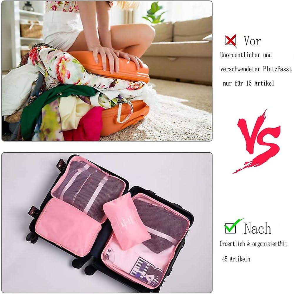 Vista 6 de Bolsas Organizadores De Viaje x 8